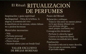 Ritualización de Perfumes